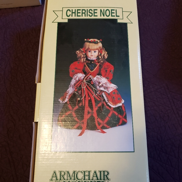 Cherise Noel Porcelain Doll - Picture 3 of 4